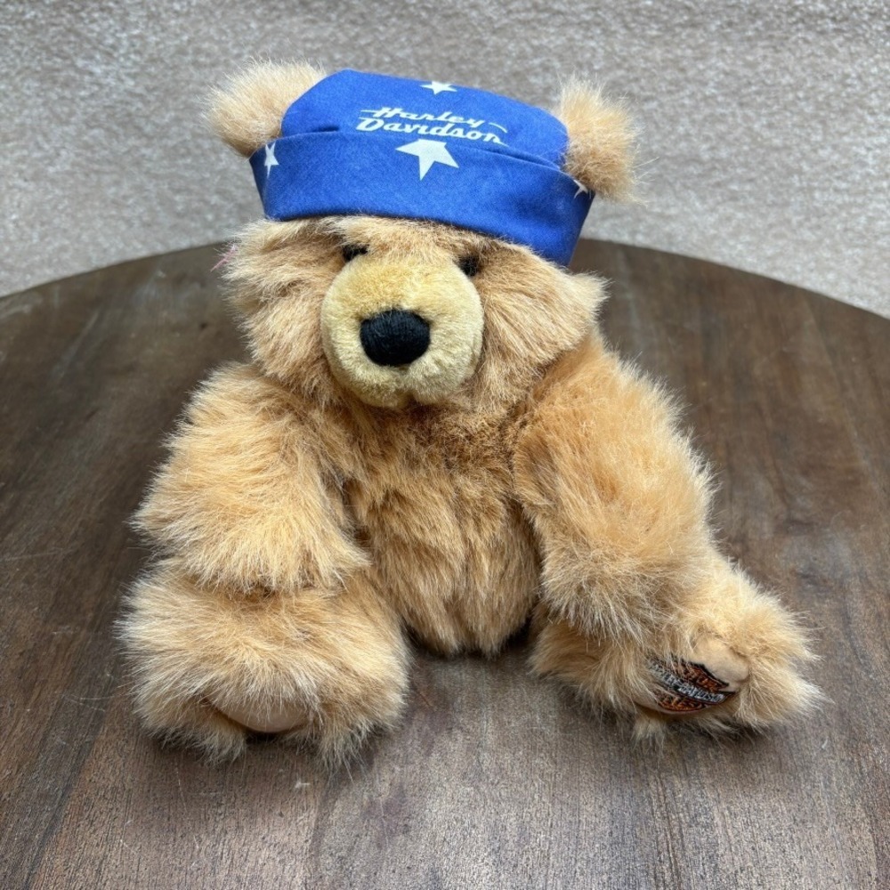 Vintage 2000 Harley Davidson Teddy Bear Motorcycles Plush‎ Stuffed Animal
